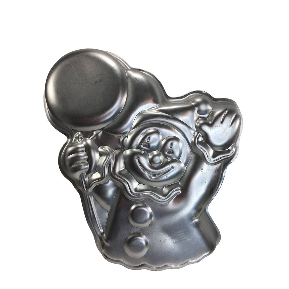Wilton Cake Pan Vintage Circus Clown with Balloon 1981